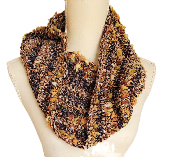 Chocolate with Bling Cowl