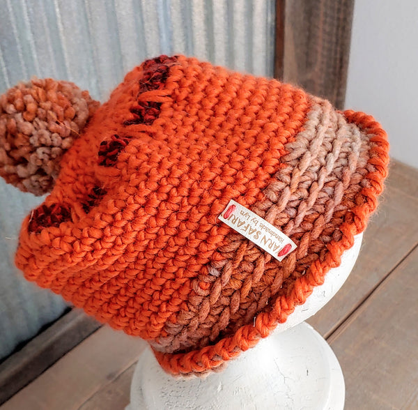 Orange & Rust Hat
